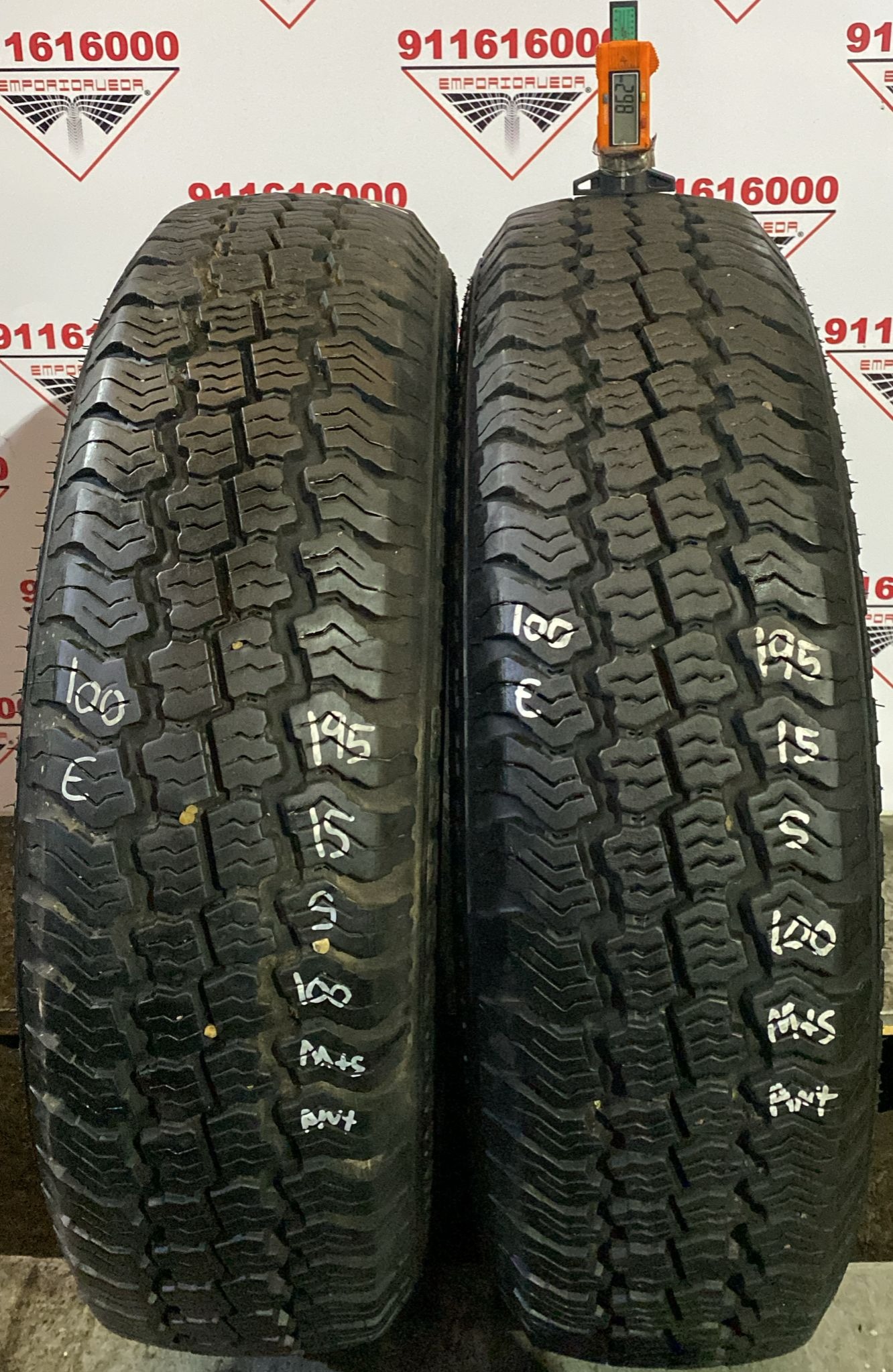 KORMORAN ROAD USADO M+S 195/80 R15 100 S